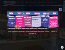 Tablet Screenshot of headpinz.com